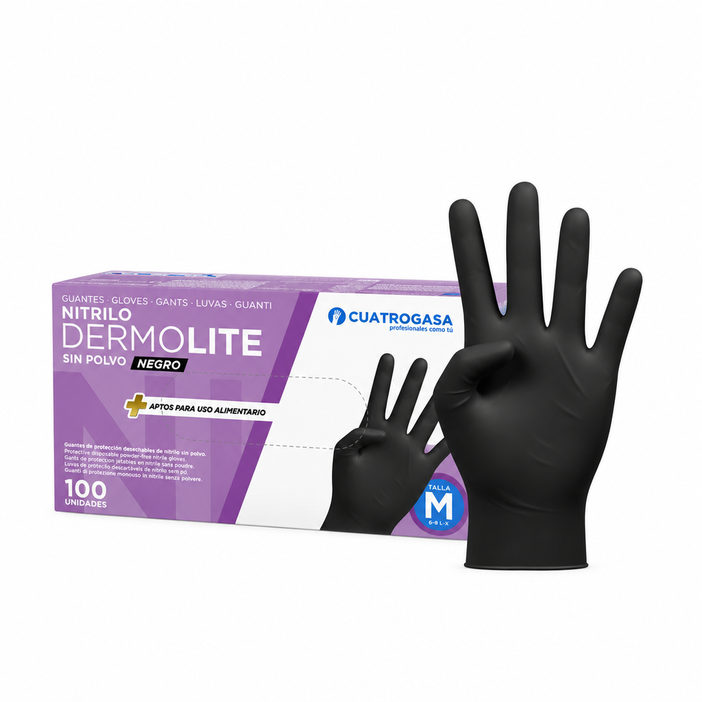 Guantes de nitrilo - Caja 100 unidades