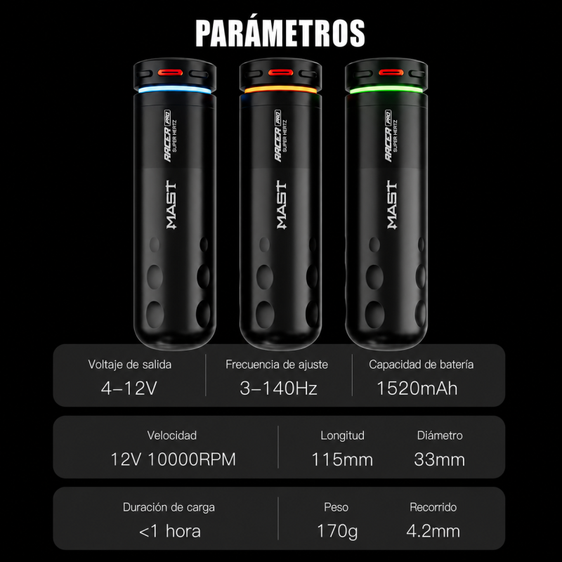 Mast Racer Pro - 2 Baterías